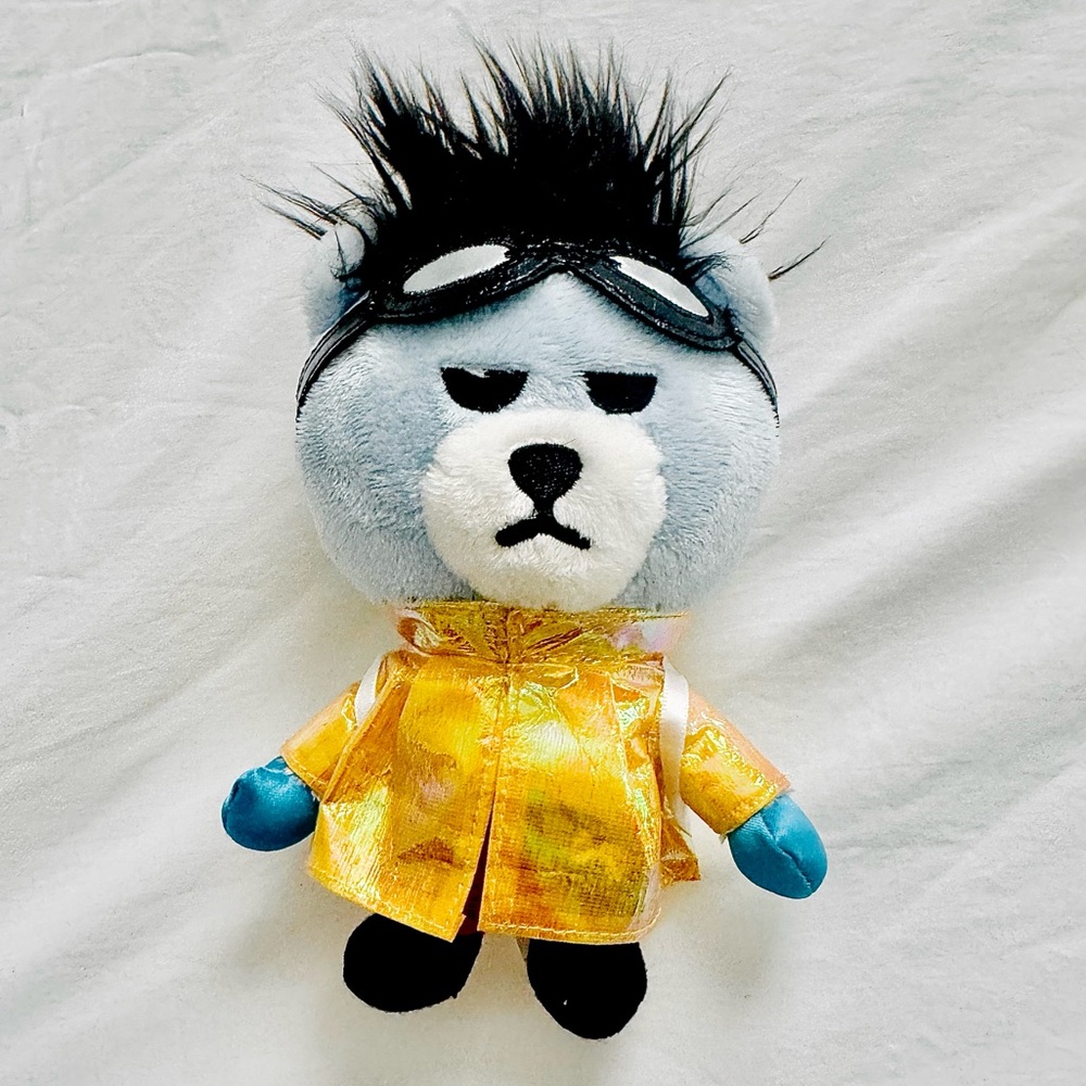 Rare Official Bigbang X Krunk Bae Bae Version G-Dragon Clip-On Plush